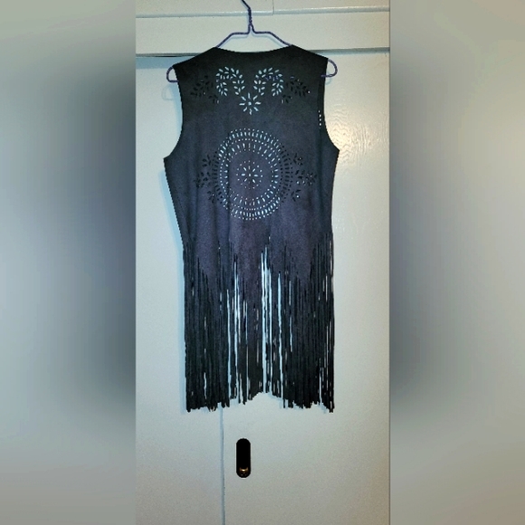 Source Unknown Jackets & Blazers - Fringe vest